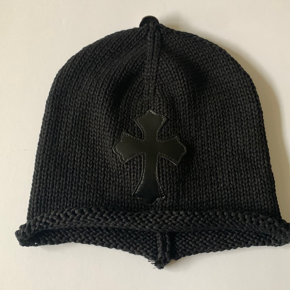 Chrome Hearts black beanie